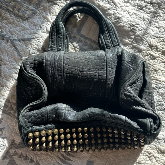 Alexander Wang Handbags - Alexander Wang Studded Black Leather Bag